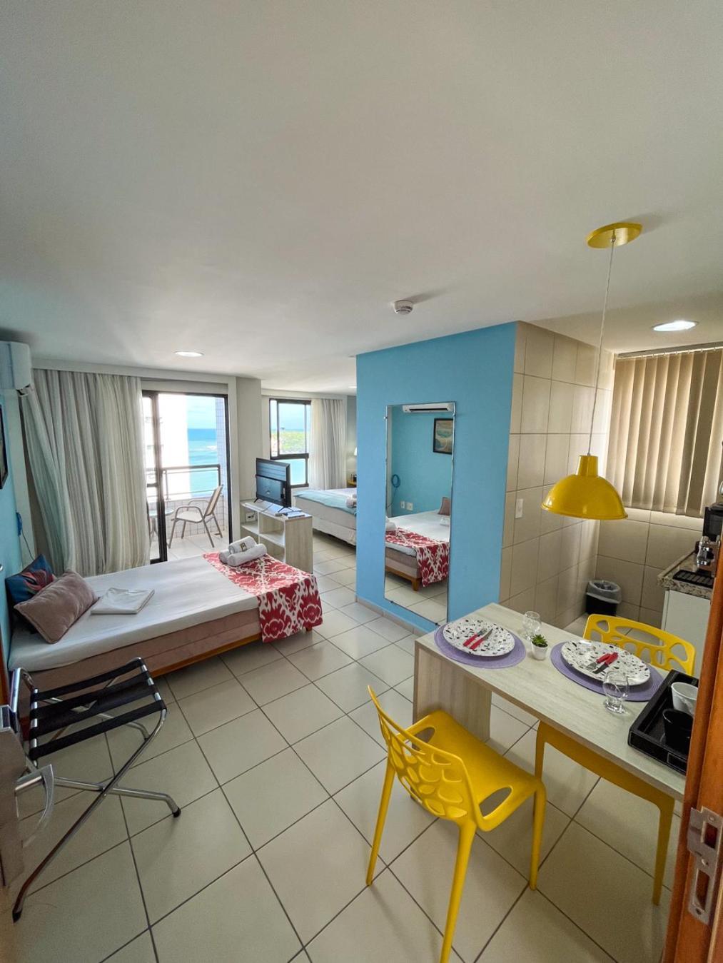 נטאל Ponta Negra Flats Confort Accommodations Vista Para O Mar מראה חיצוני תמונה