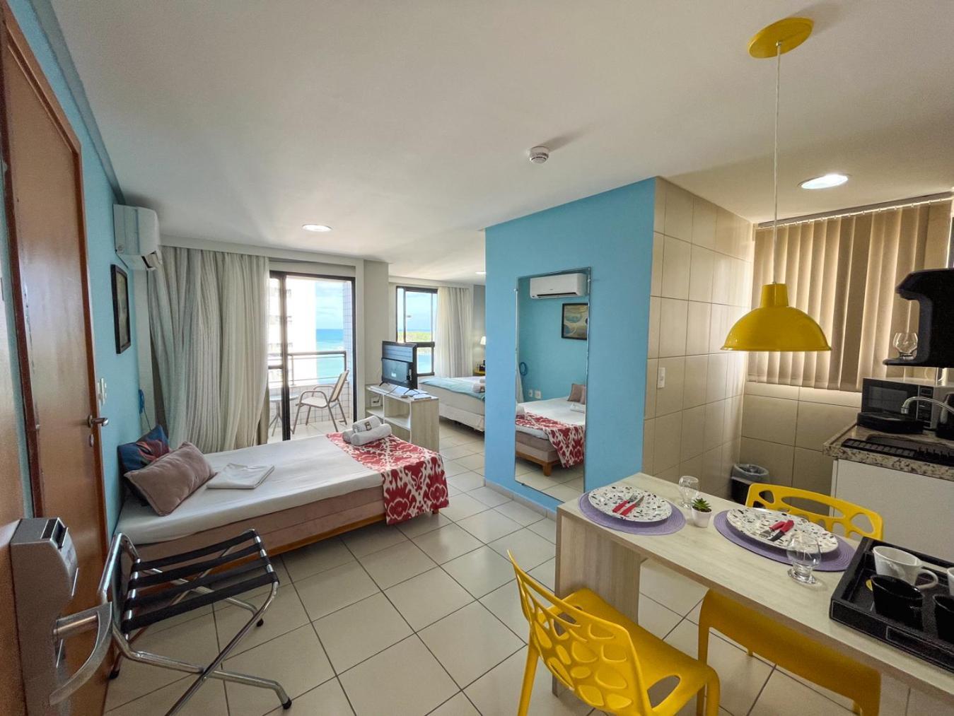 נטאל Ponta Negra Flats Confort Accommodations Vista Para O Mar מראה חיצוני תמונה