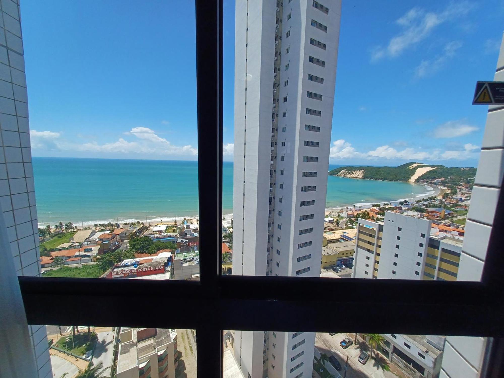 נטאל Ponta Negra Flats Confort Accommodations Vista Para O Mar חדר תמונה